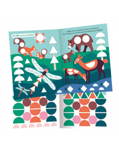 1000 premières gommettes formes - bébés animaux 2