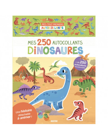 Mes 250 autocollants dinosaures