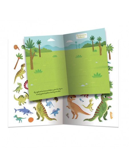 Mes 250 autocollants dinosaures