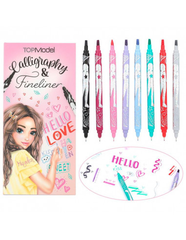 Topmodel set de calligraphie et fineliner