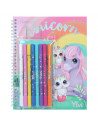 Ylvi album a colorier avec set crayons