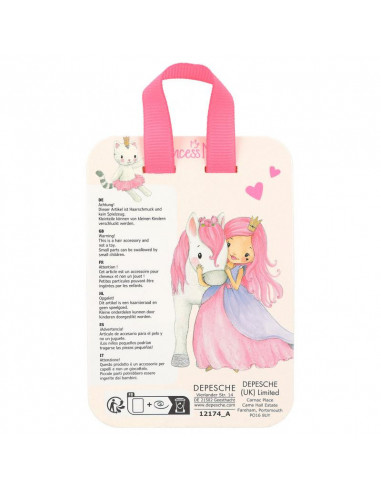Princess mimi barrettes a cheveux textile