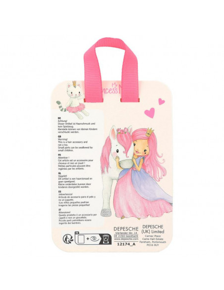 Princess mimi barrettes a cheveux textile