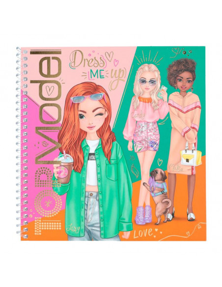 Topmodel dress me up album autocollants