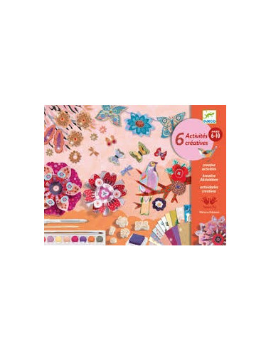 Coffret multi-activité le jardin des fleur