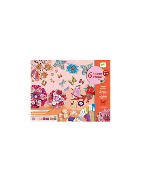 Coffret multi-activité le jardin des fleur