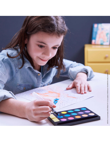 Kit creatif - peinture au numero creatures fantastiques