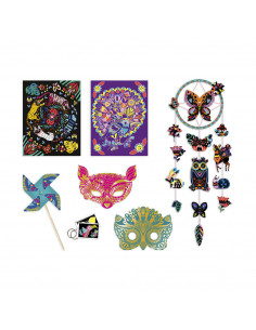 Coffret multi-activites scratch art - janod 2