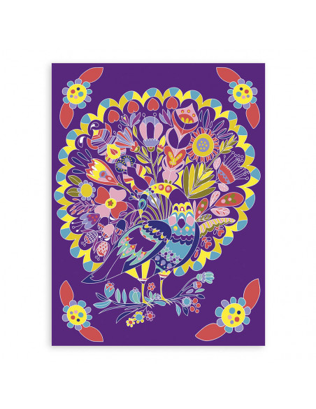 Coffret multi-activites scratch art - janod