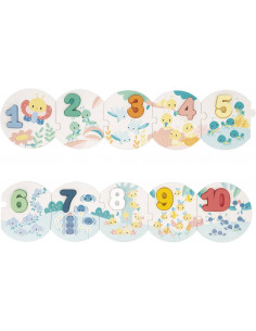 Puzzle - mes premiers chiffres pure - janod 2