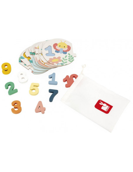 Puzzle - mes premiers chiffres pure - janod