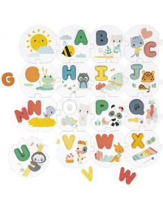 Puzzle - mon premier alphabet pure - janod 2