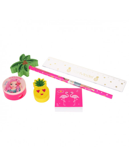 Top model tropical stationary set