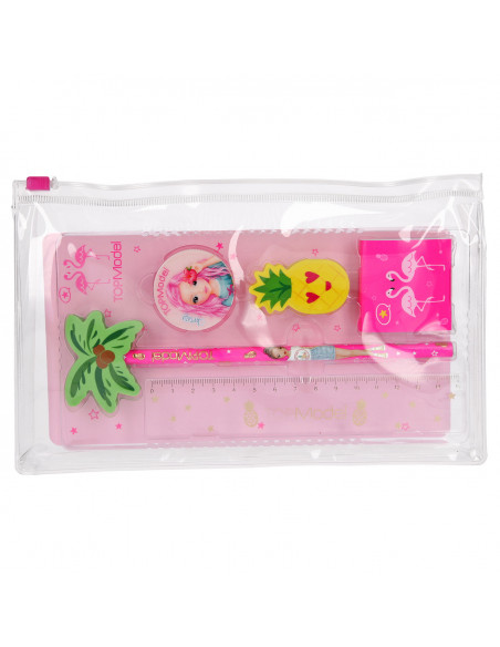 Top model tropical stationary set