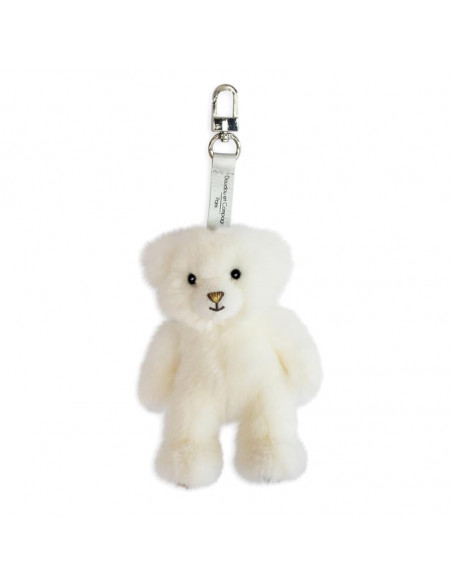 Ours collection blanc - porte cles