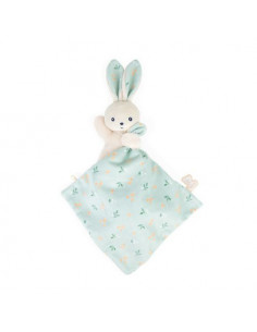 Doudou lapin carré douceur bouquet d'agrumes