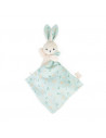 Doudou lapin carré douceur bouquet d'agrumes