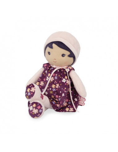 Tendresse kaloo - poupee violette 40 cm