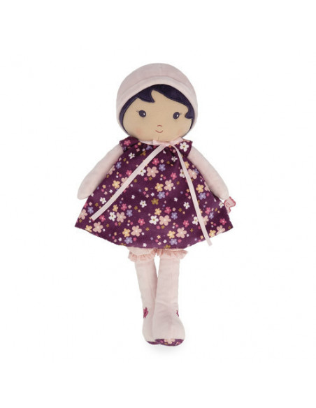 Tendresse kaloo - poupee violette 40 cm