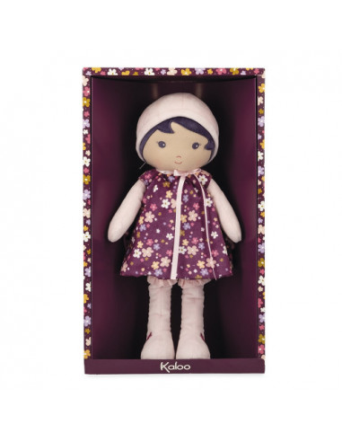 Tendresse kaloo - poupee violette 40 cm