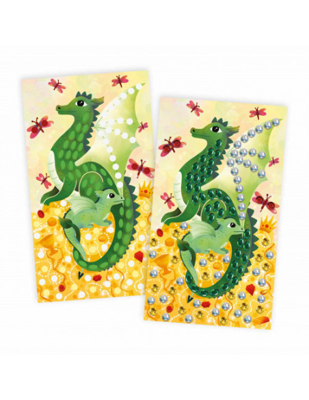Sequins a coller dragons