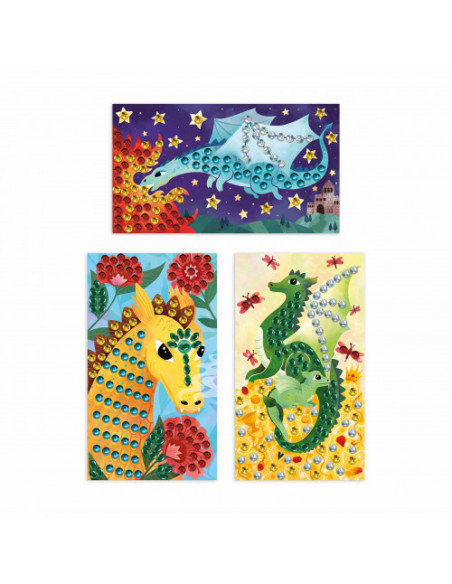 Sequins a coller dragons