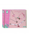Kit creatif - 3 bijoux rubans a fleurs a creer - janod