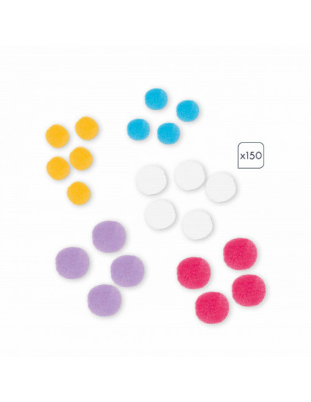 3 ans - pompons
