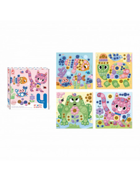 4 ans - gommettes rondes