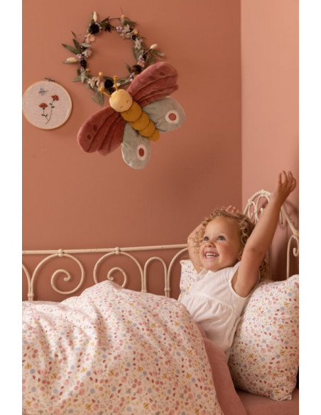 Doudou xl papillon - flowers & butterflies