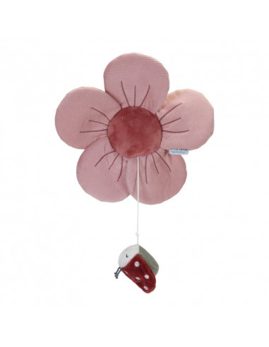 Boite a musique fleur - flowers & butterflies