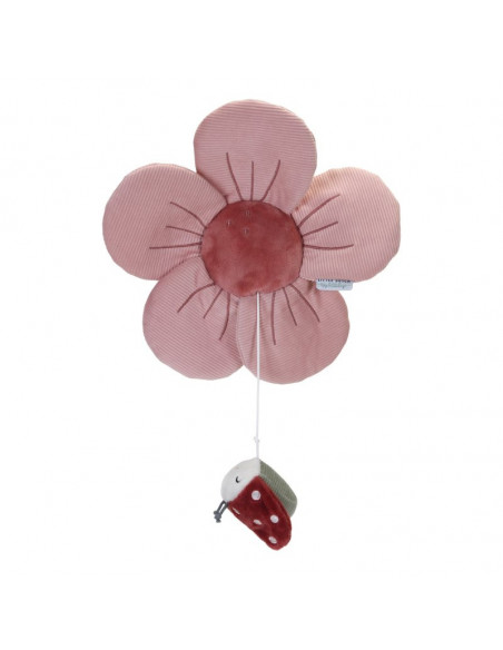 Boite a musique fleur - flowers & butterflies