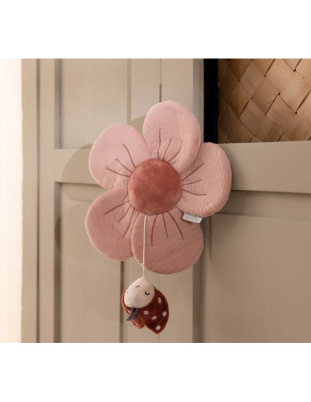 Boite a musique fleur - flowers & butterflies