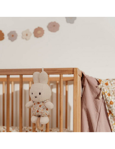 Boite a musique miffy - vintage flowers