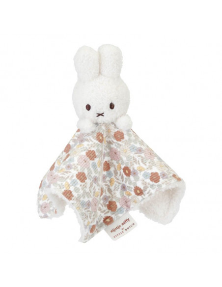 Coffret cadeau (peluche, doudou,hochet) - vintage flowers - miffy - little dutch