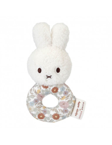 Coffret cadeau (peluche, doudou,hochet) - vintage flowers - miffy - little dutch