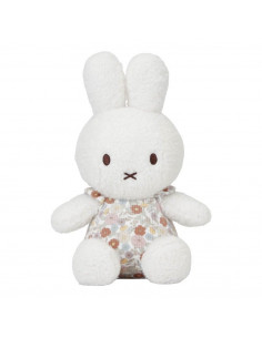 Peluche miffy 25cm - vintage flowers