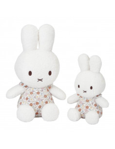 Peluche miffy 35cm - vintage flowers 2