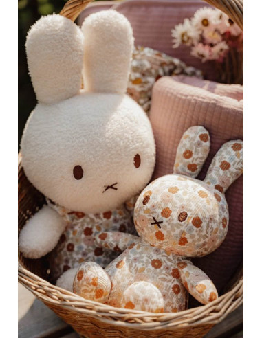 Peluche miffy 25cm - vintage flowers all over