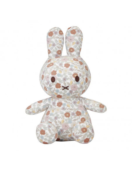 Peluche miffy 25cm - vintage flowers all over