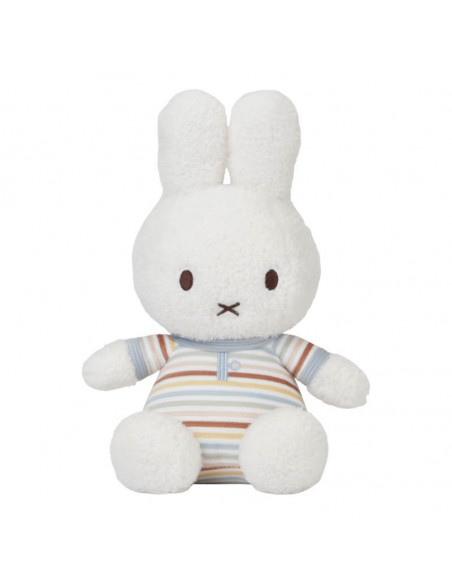 Peluche miffy 25cm - vintage sunny stripes