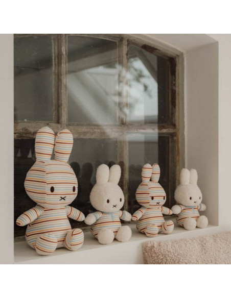 Peluche miffy 25cm - vintage sunny stripes