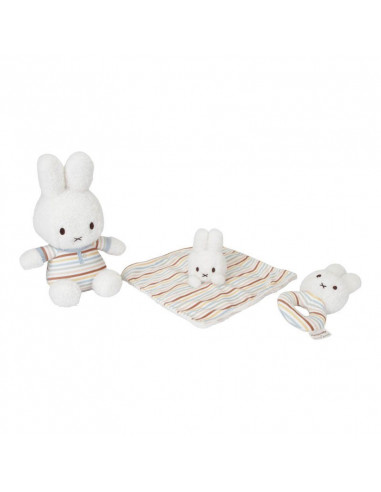 Coffret cadeau (peluche, doudou,hochet) - vintage sunny - miffy - little dutch