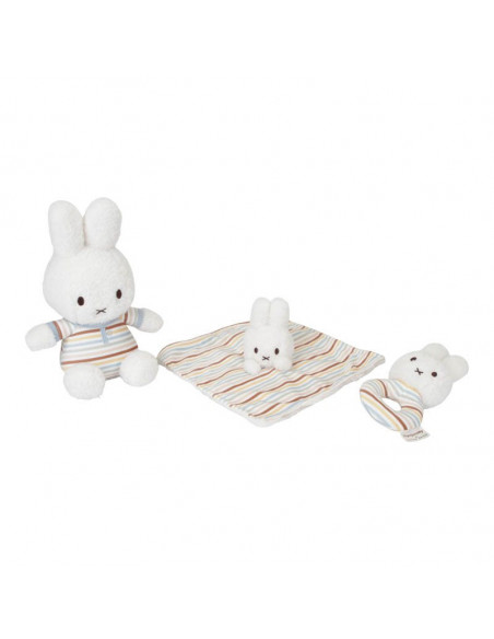Coffret cadeau (peluche, doudou,hochet) - vintage sunny - miffy - little dutch