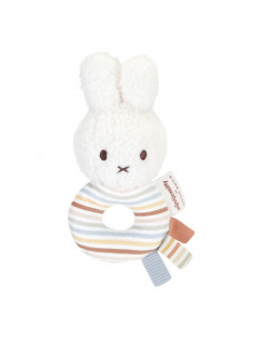 Hochet miffy en tissu - vintage sunny