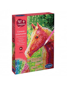 Art & Créations CANEVAS A DIAMANTER Cheval