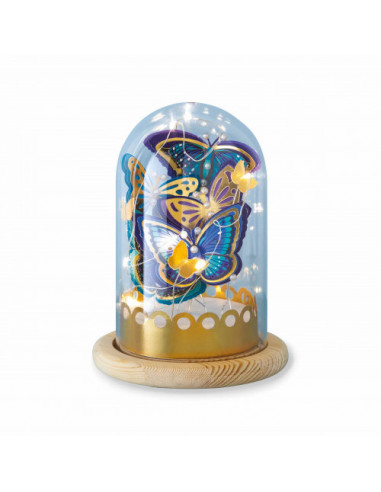 Cloche lumineuse papillons a creer - janod