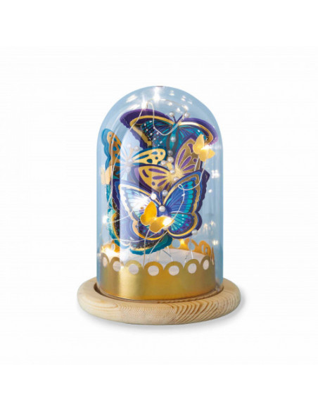 Cloche lumineuse papillons a creer - janod