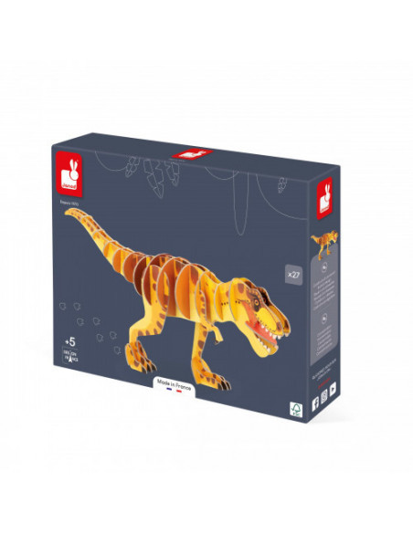 Dino - puzzle en volume - le t-rex