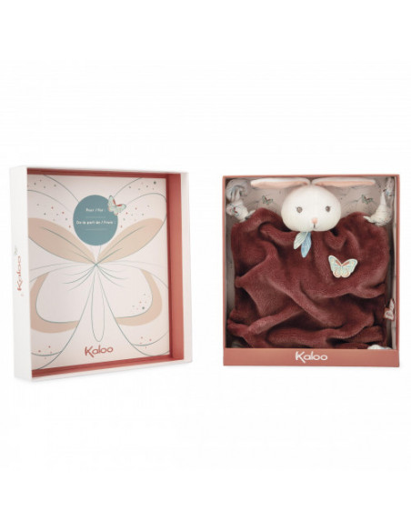 Doudou lapin cannelle